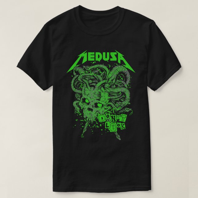 MEDUSA GREEN T-Shirt (Design Front)