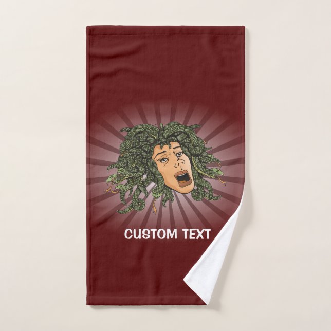 Medusa Head Bath Towel Set (Hand Towel)