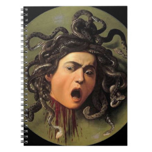 Medusa Head By Caravaggio Notebook