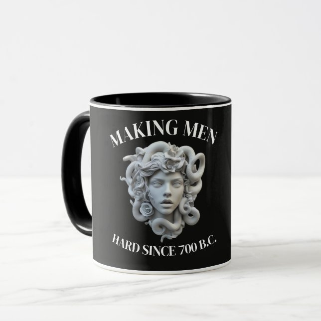 MEDUSA, MAKING MEN HARD SINCE 700 BC MUG (Front Left)