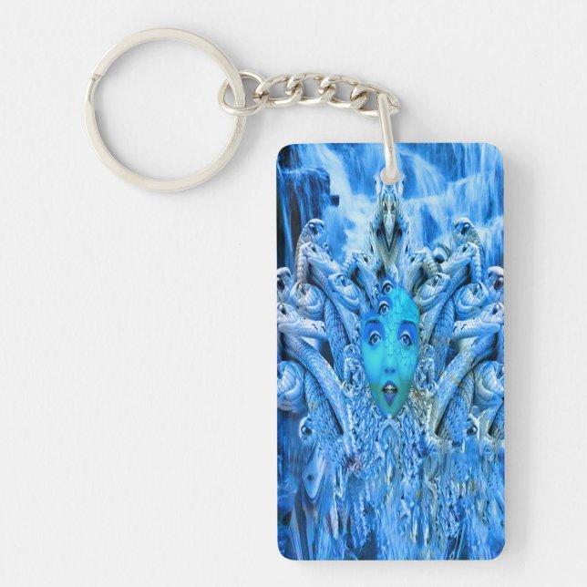 Medusa Metamorphosis Key Ring (Front)