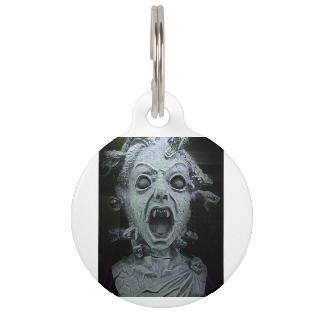 medusa pet tag (Front)