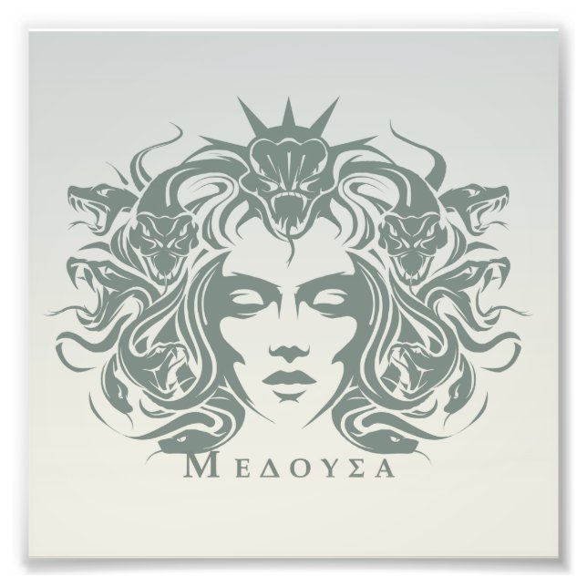 Medusa Photo Print (Front)