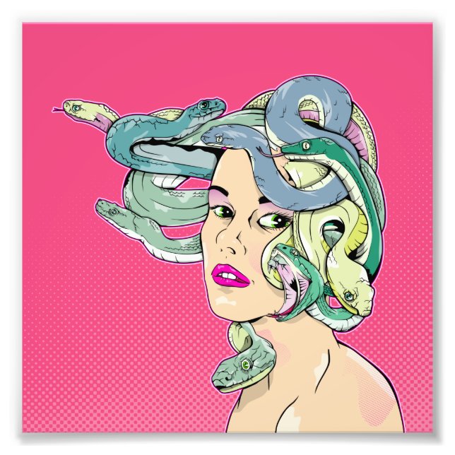 Medusa Photo Print (Front)