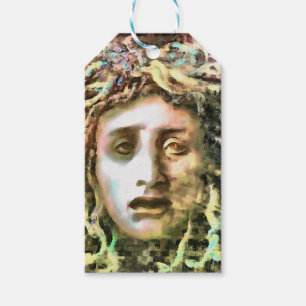 Medusa Portrait of a Gorgon Gift Tags
