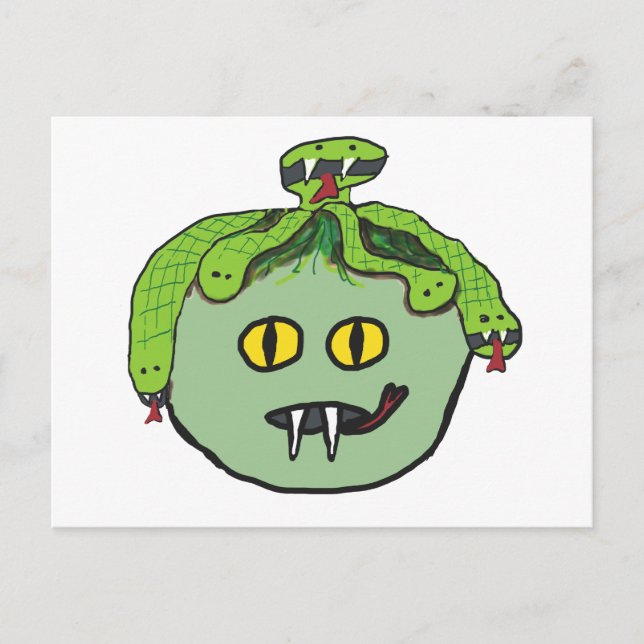 Medusa Postcard (Front)