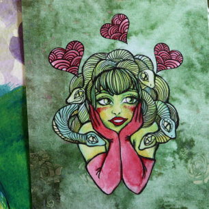 Medusa                                             postcard