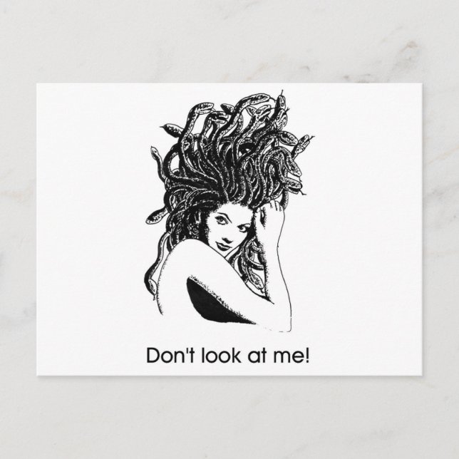 Medusa protected postcard (Front)