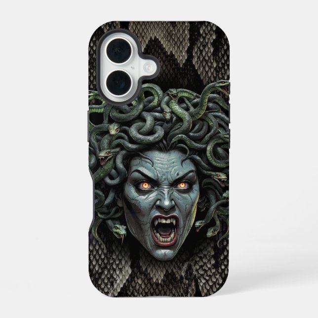 Medusa Queen of Stone iPhone & Galaxy Case (Back)