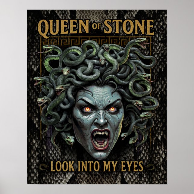 Medusa Queen of Stone Poster (Front)