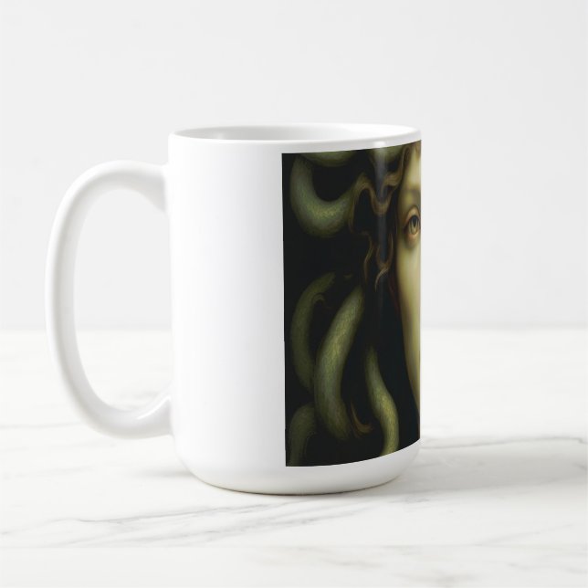 Medusa Renaissance Style Coffee Mug (Left)