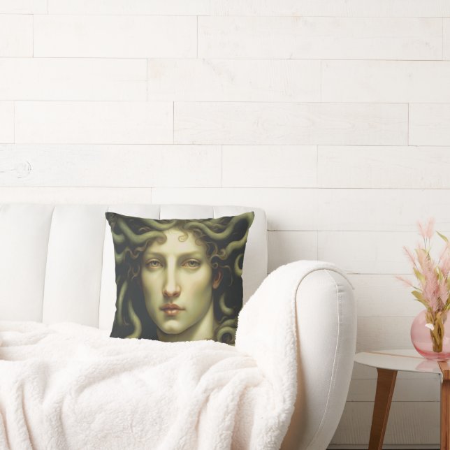 Medusa Renaissance Style Cushion (Couch)