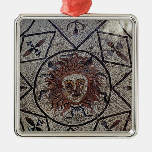 Medusa, Roman mosaic from the House of Orpheus Metal Ornament (Front)