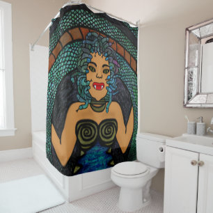 Medusa Shower Curtain