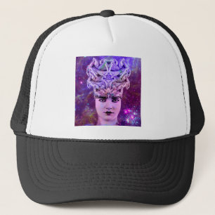 Medusa Snake Woman Trucker Hat