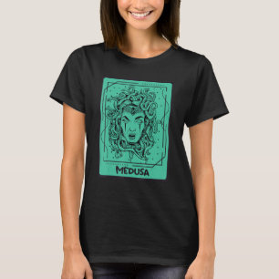Medusa Tarot Card Greek Mystical Cards Ancient Gr T-Shirt