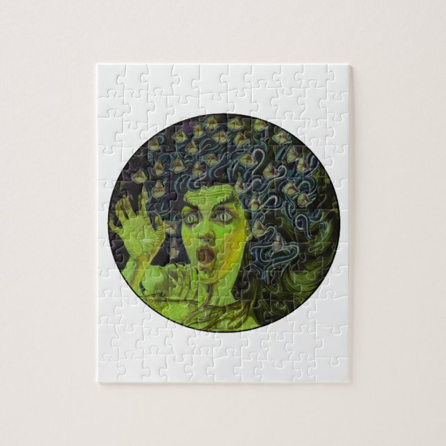 MEDUSA THE WARRIOR JIGSAW PUZZLE (Vertical)