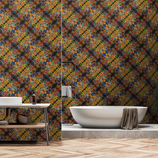 Medusa's Hair Wallpaper (Bathroom)