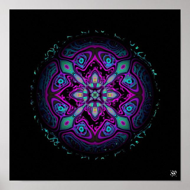 Meduza (medusa/jellyfish-like creature) poster (Front)