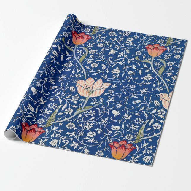 Medway Pattern (1885) By William Morris Wrapping Paper (Unrolled)