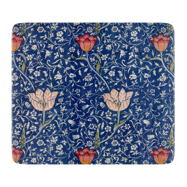 Medway Pattern (by William Morris) Cutting Board (Front)