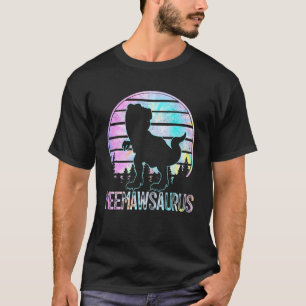 Meemawsaurus Rex Dinosaur Meemaw Saurus Tye Die Wo T-Shirt