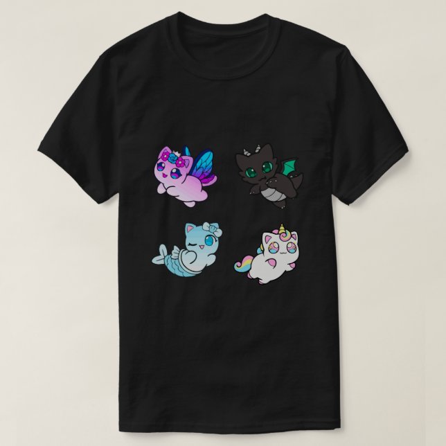 Meemeows Aphmau cat plush Sticker Pack Sticker.png T-Shirt (Design Front)