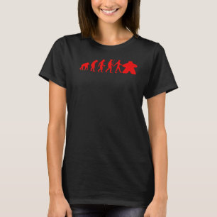 Meeple For Men Women Meeple Evolution T-Shirt