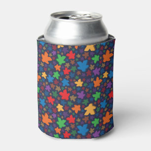 Meeple Print Can Cooler