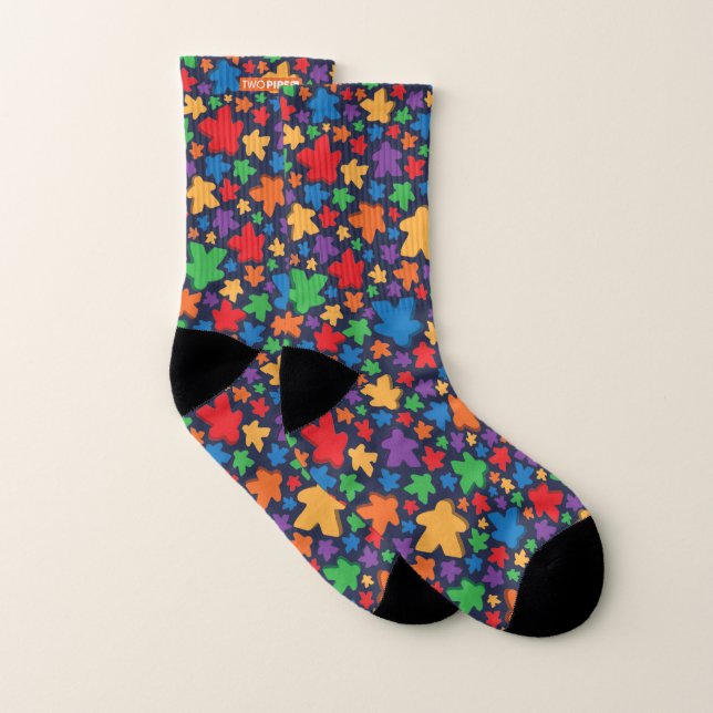 Meeple Print Socks (Pair)