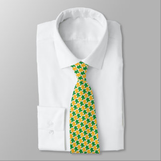 Meeples in Love, Green & Yellow Tie