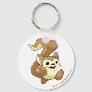 Meerca Brown Key Ring