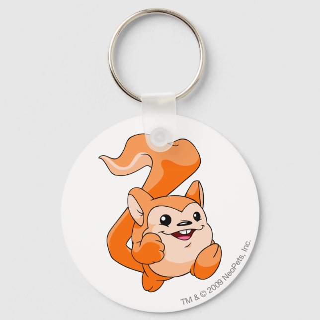 Meerca Orange Key Ring (Front)