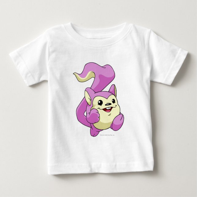 Meerca Pink Baby T-Shirt (Front)