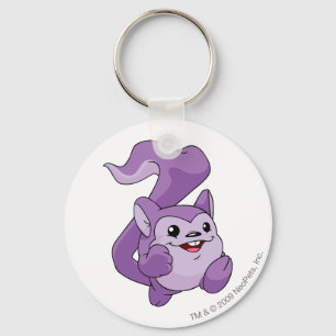 Meerca Purple Key Ring