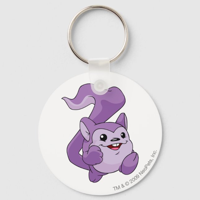 Meerca Purple Key Ring (Front)