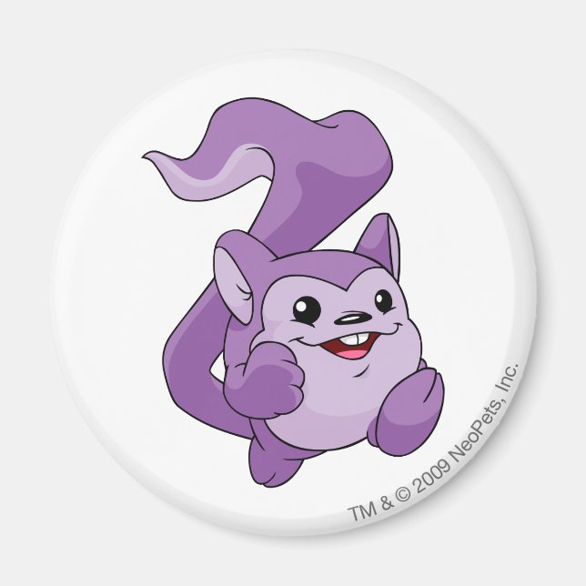 Meerca Purple Magnet (Front)