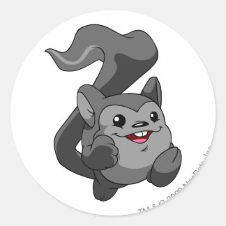 Meerca Shadow Classic Round Sticker
