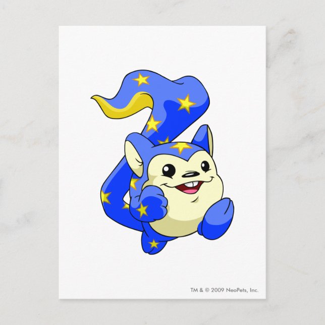 Meerca Starry Postcard (Front)