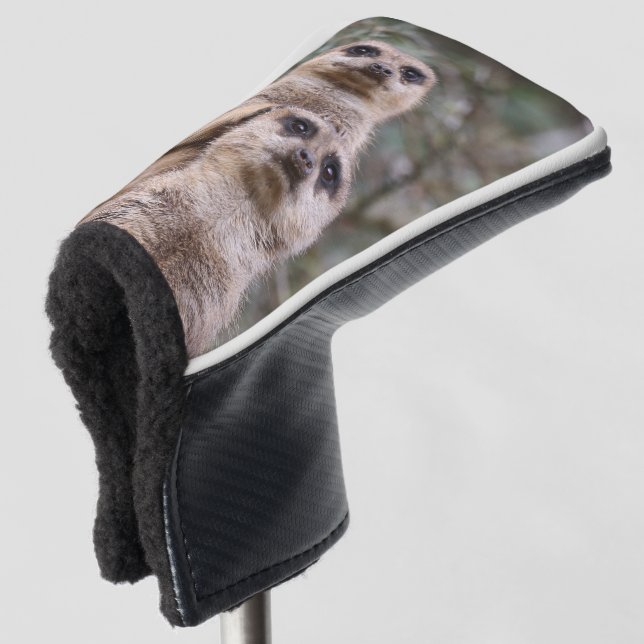 Meerkat 002 by JAMFoto Golf Head Cover (3/4 Front)