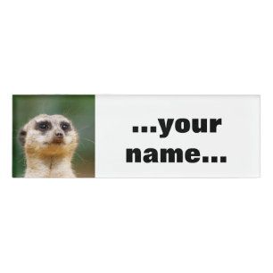 Meerkat 005 name tag