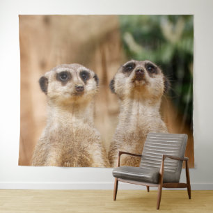 Meerkat 017 tapestry