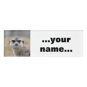 Meerkat 022 name tag