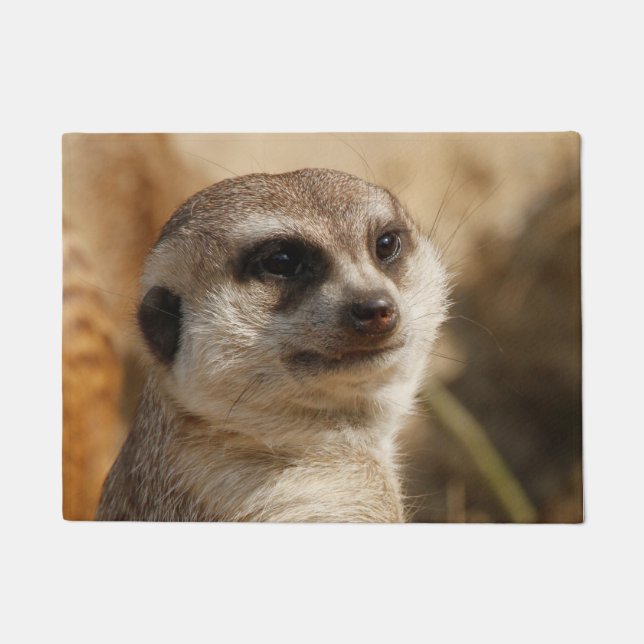 Meerkat 041 doormat (Front)