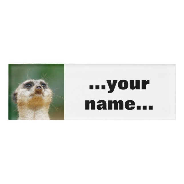 Meerkat 051 name tag (Front)