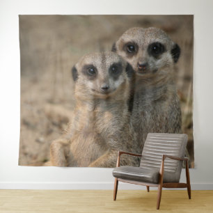 Meerkat 067 tapestry