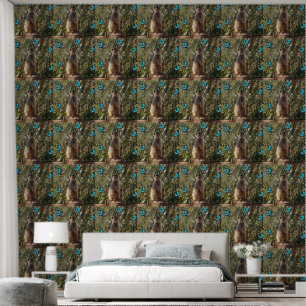 Meerkat And Blue Butterflies, Wallpaper