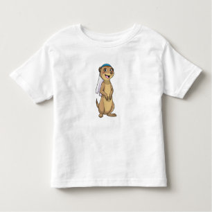 Meerkat as Bride with Veil Toddler T-Shirt