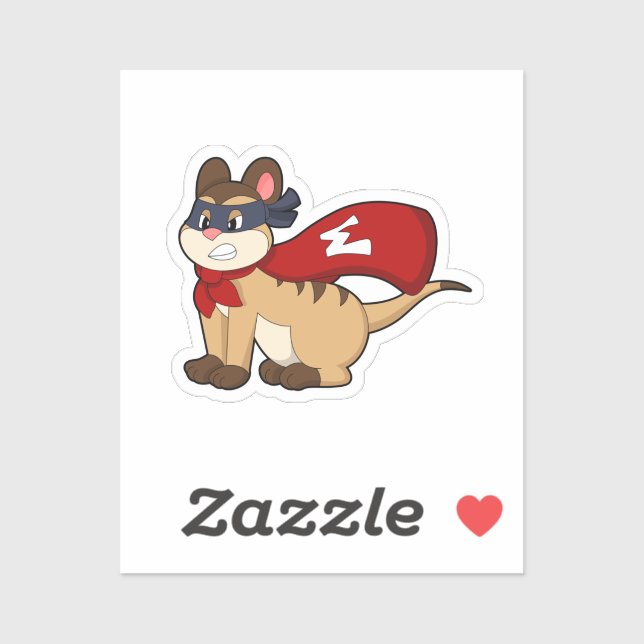 Meerkat as Hero with Mask (Sheet)