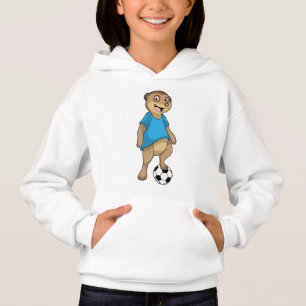 Meerkat as Soccer player with Soccer